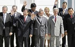Mercosur Presidents during last Rio de Janeiro summit